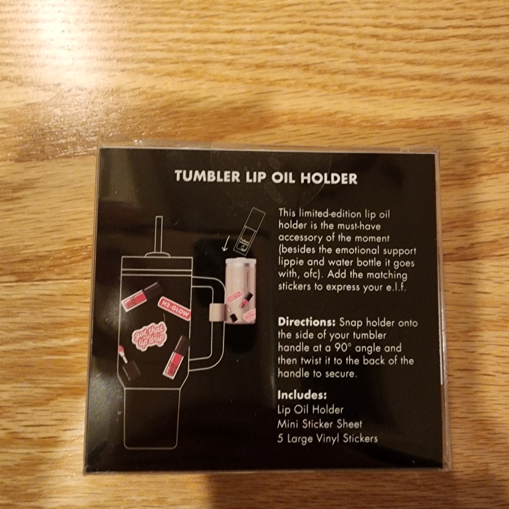 New! Elf Tumbler Lip Oil Holder Honey Talks - Picture 6 of 9